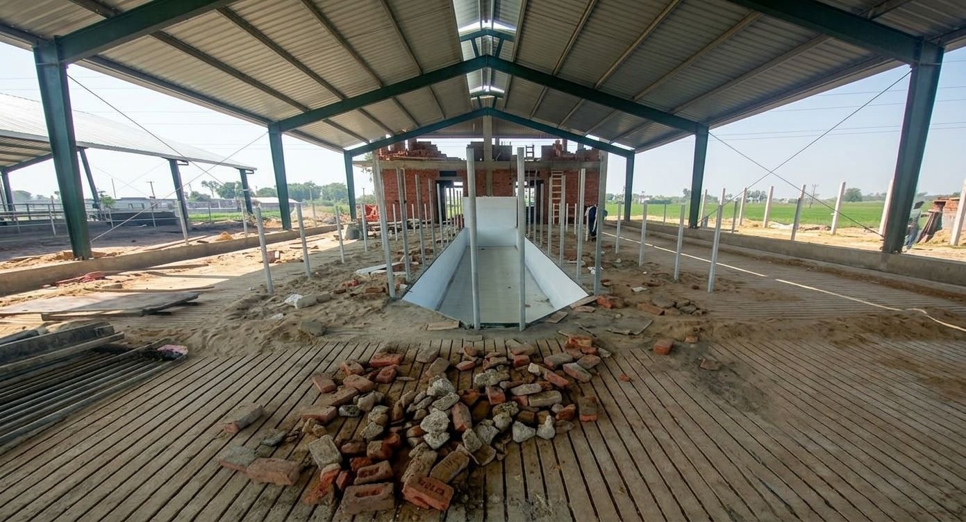 Alkaram Dairy milking parlor project, Toba Tek Singh